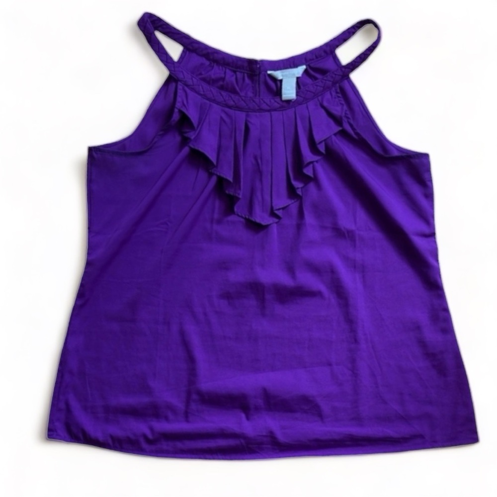 BANANA REPUBLIC Cute grape tank top XL